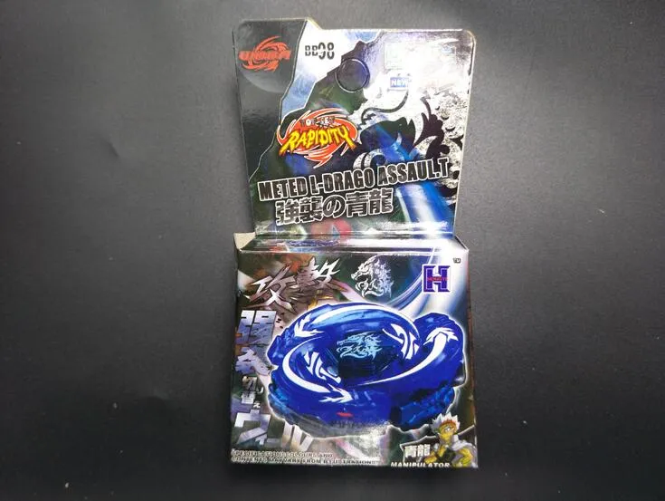 L-Drago Assault Version BLUE Beyblade BB-98 Set (Beyblade Only) بدون قاذفة