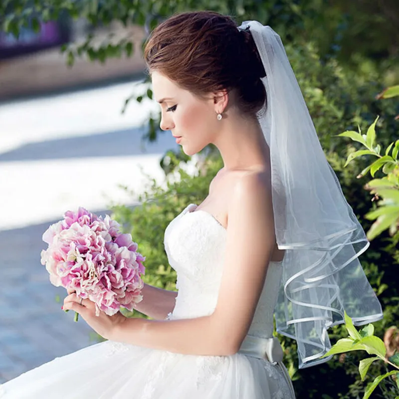 Short wedding sales veils for sale