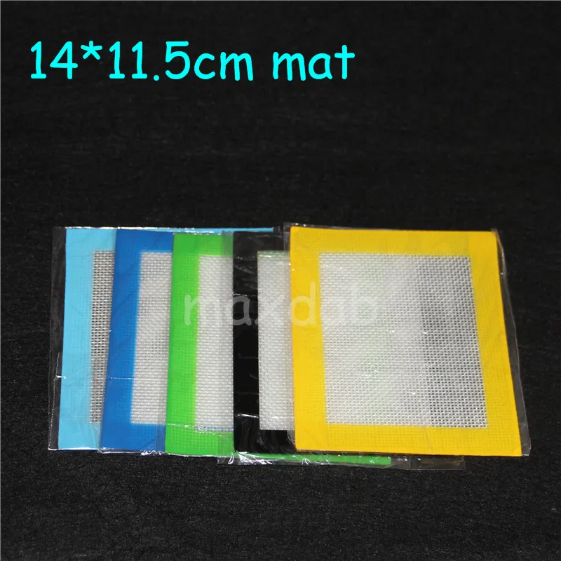 tools Silicone wax pads mats small 14 11.5cm square mat dabber sheets jars dab tool for silicon dabber oil containers