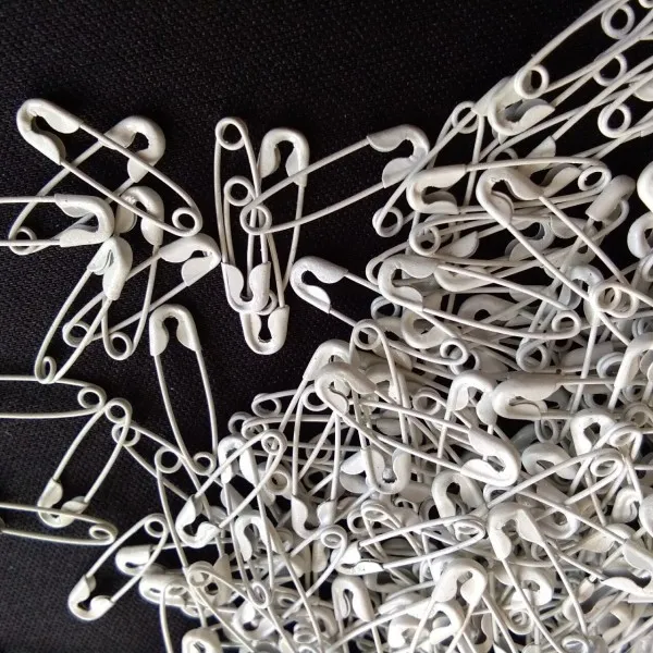 mini 19mm pure white brass safety pin good for tags jewelry craft only USD995 6559253