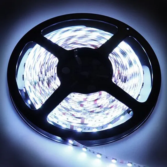 무료 배송 유연한 LED 스트립 빛 SMD5050 DC24V / DC12V 60LEDS / M IP20 IP65 IP68 휴일 파티 조명 ledstrip 테이프 램프 홈 장식