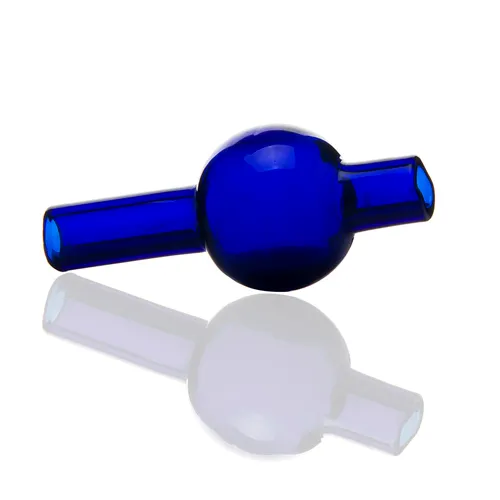 Universal färgad glasbubbla Carb Cap Round Ball Dome För Glas Vattenrör, DAB Oil Rigs, XL Tjock Quartz Termiska Banger Nails