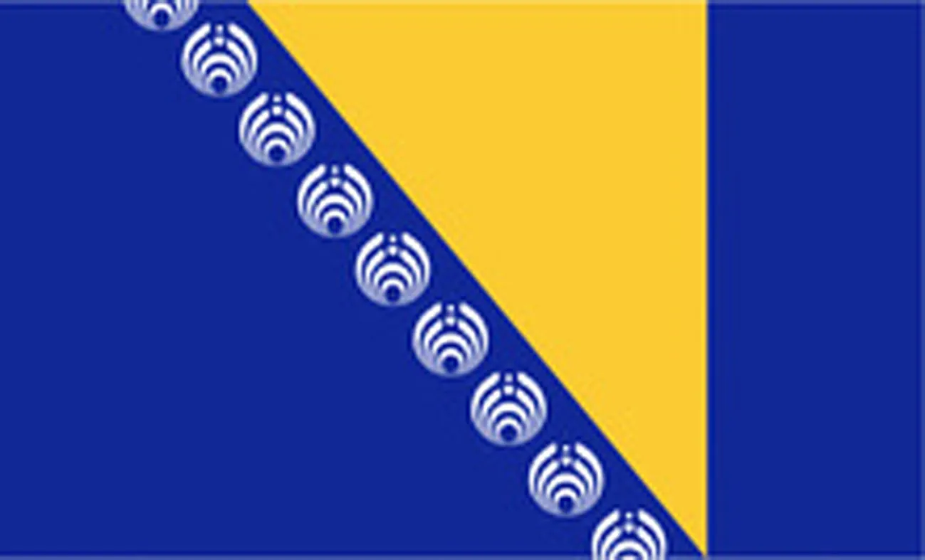 Bosnia and Herzegovina Bassnectar Flag 3x5 feet 100D Polyester Decorative Banner w/ two metal grommets