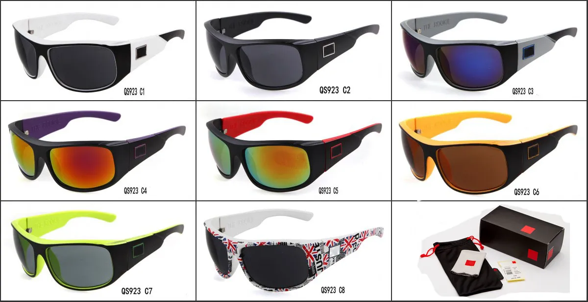 الصيف الساخن بيع حملق النظارات الشمسية حماية UV400 نظارات الشمس أزياء الرجال والنساء نظارات للجنسين نظارات الشمس الظل 923 مع مربع