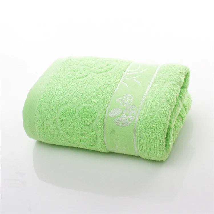 Promotion Gift Superfine Fiber Bath Towels Absorption d'eau Séchage rapide 65 * 130 cm serviettes ménagères Prix de gros coton