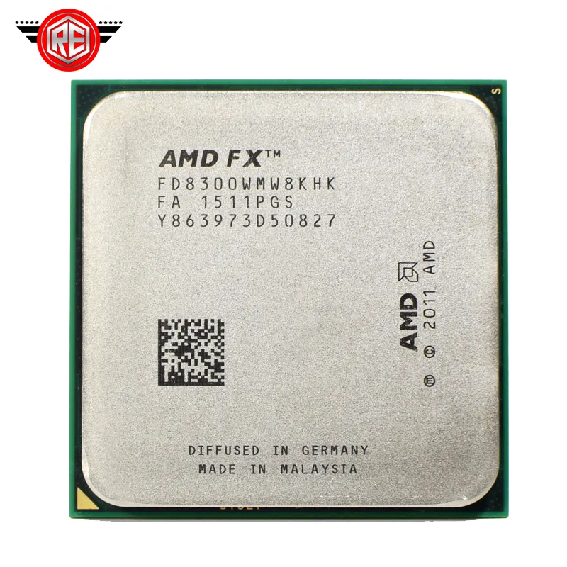 AMD FX 8300 3,3 GHz Eight-Core 8M Procesor Gocket AM3 + CPU 95W Bulk Package FX-8300