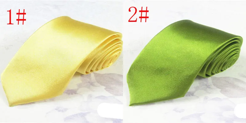 8cm Mens Necktie Solid Color Neck Ties Wedding Business Fashion Accessories For Party Office Hotel Bank