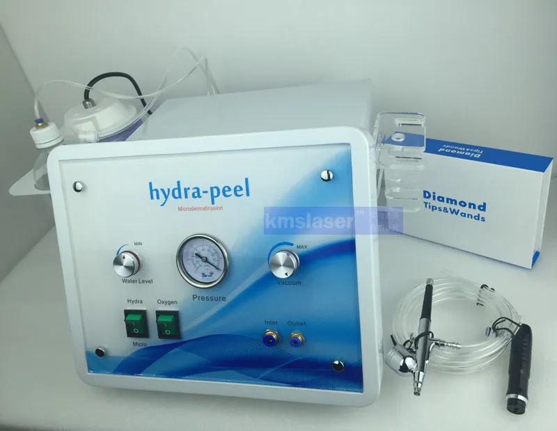 Hydradermabrazja diamentowa Mikrodermabrazja Oxygen Jet Peel ultradźwiękowy Maszyna do czyszczenia skóry