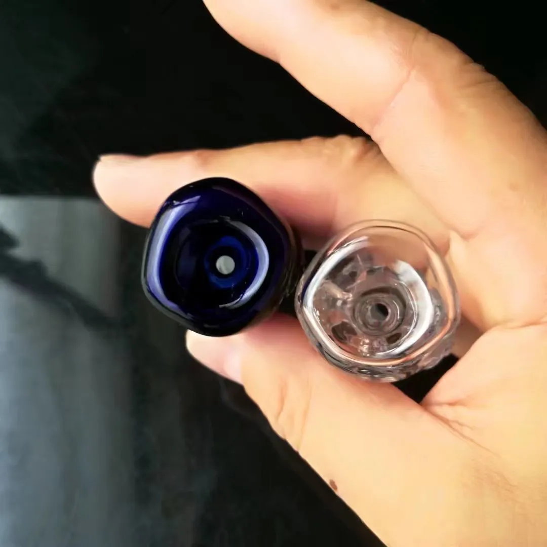 Kemikler Bubble Cam Bongs Aksesuarlar Cam Sigara Boruları Renkli Mini Çok Renkli El Borular En İyi Kaşık Glas