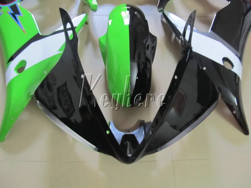 Kit de carenagem de motocicleta para YAMAHA R6 2003-2005 conjunto de carenagens de carroceria verde preto YZF R6 03 04 05 IY31