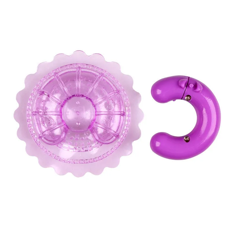 vibromasseur pour seins Masseur de seins sans fil, clip de jouet pour mamelon, puissant stimulateur  de succion pour femme avec 10 modes de rotation de vibrateur, jouets  sexuels rechargeables pour adultes, produits érotiques pour adultes : main image 1