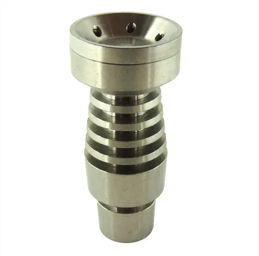 Super Universal Domeless Grade 2 Titan Nail Två Function Domeless Ti Spik för 14.5mm 18.8mm Man GR2 Titan Nail 14mm 18mm