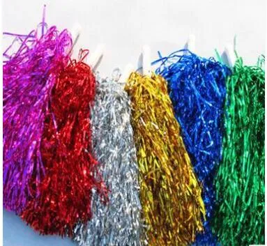 25g boule de couleur pom-pom girls aérobic danse carrée cérémonie d'ouverture proclamée acclamations pompon, produits de pom-pom girl