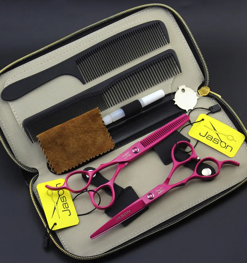 6.0Inch Jason Left Hand Cutting Scissors Professional Hairdressing