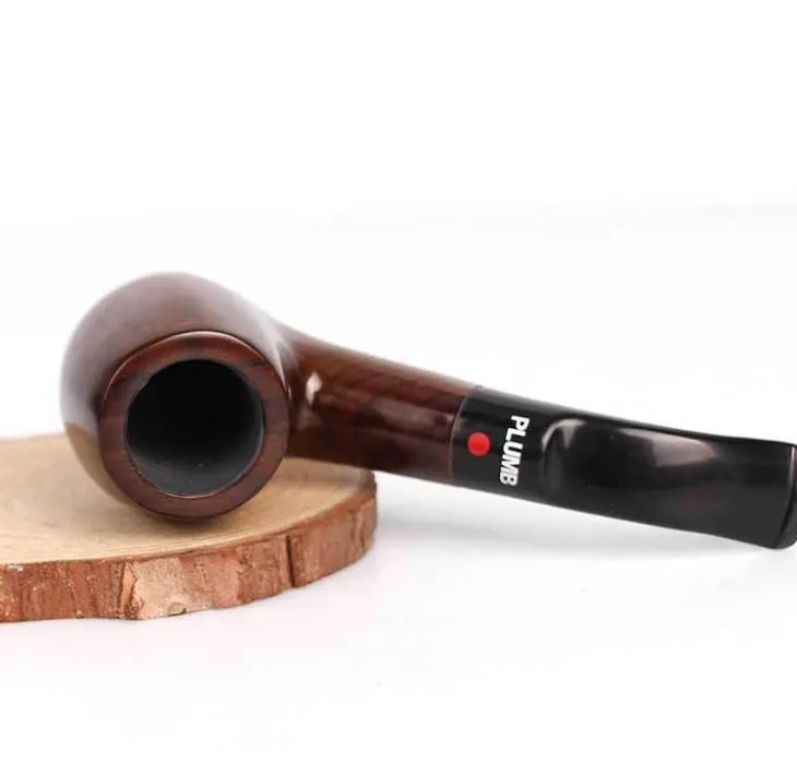 O novo filtro curvo de ébano mini tubo de madeira de ébano martelo palma balde masculino portátil