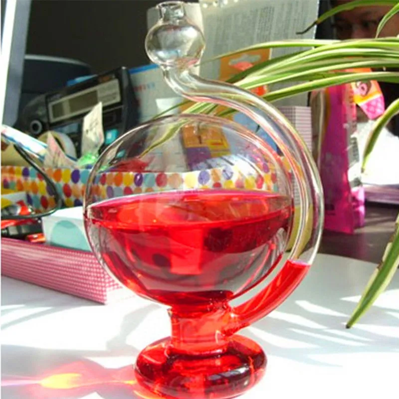 Wholesale-クリエイティブな面白い嵐ガラスの気球+天気予報ボトル雨や輝きの瓶＃69820