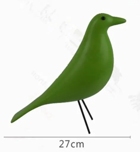 Home Meubels Geschenken Eames Minimalistische mode Softload Bird Decoratie Creatieve kunst en ambachten zwart en wit9186009