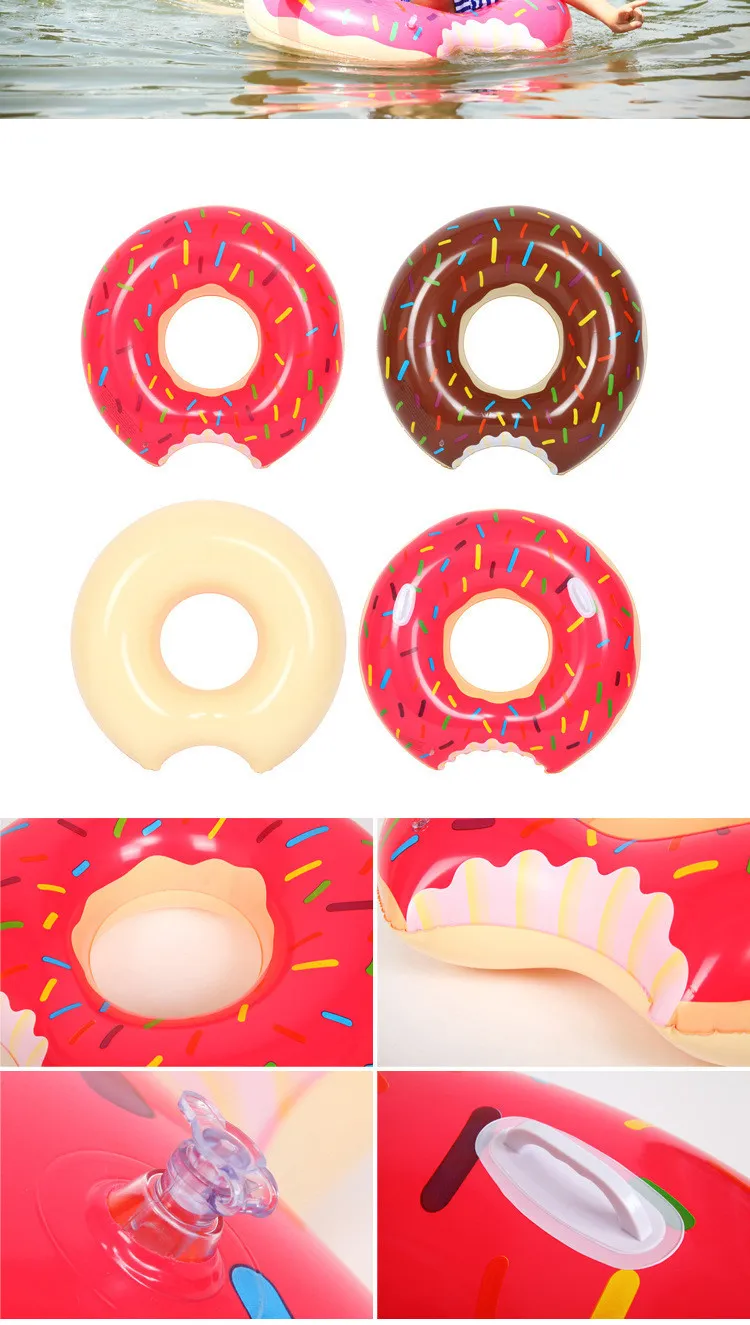 Swimming Float Inflatable Swimming Ring for kids and adult Pool Floats of Donut 30-120cm Inflatable Floats by DHL