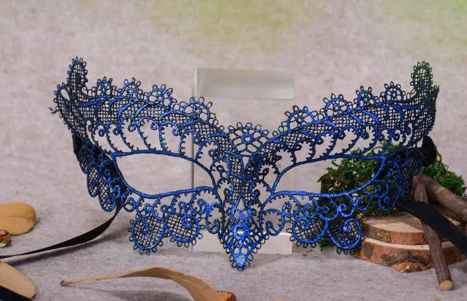 Nouveau mode femmes sexy dentelle masque vintage mariage noël carnaval déguisements fête bal masques club showgirl eyemask