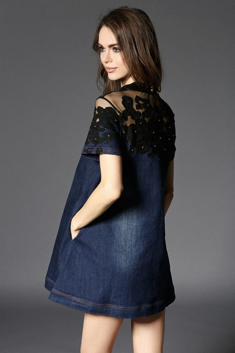 spring 2016 denim dress Misha Nonoo Spring 2016 Denim Dress
