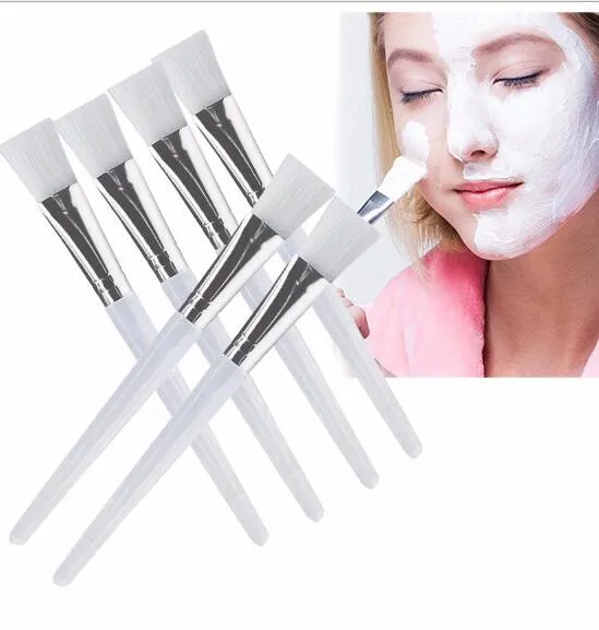 Kit di pennelli per maschere facciali Pennelli per trucco Occhi Maschere per la cura della pelle del viso Applicatore Cosmetici Casa Maschera per gli occhi per il viso fai-da-te Usa strumenti Maniglia trasparente DHL