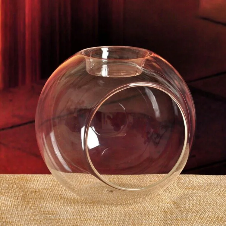 Kreativglas Kerzenständer Micro-Landschaft Ökologische Vase European Verdickte Transparente Hitzebeständige Glaskerzenhalter W 8cm 10 cm 12 cm