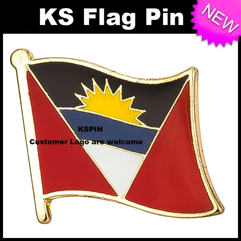 Irland-Flaggen-Abzeichen-Flaggen-Pin viel freies Verschiffen KS-0012