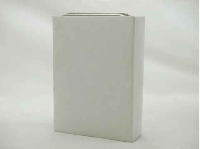 New Luxurious Silver Metal Tin Box For Oil Lighter Gift Set Case In Best Price