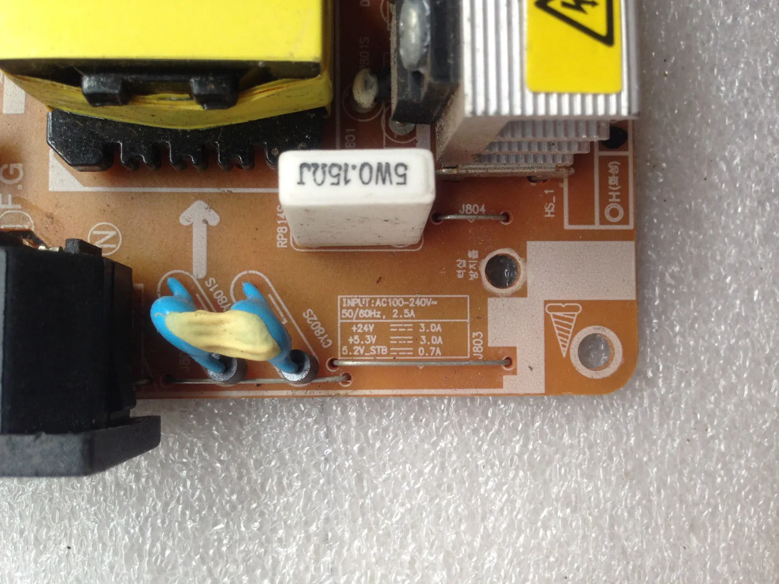 Первоначально Доска Силы Работы Испытания BN44 00195A Для Samsung.