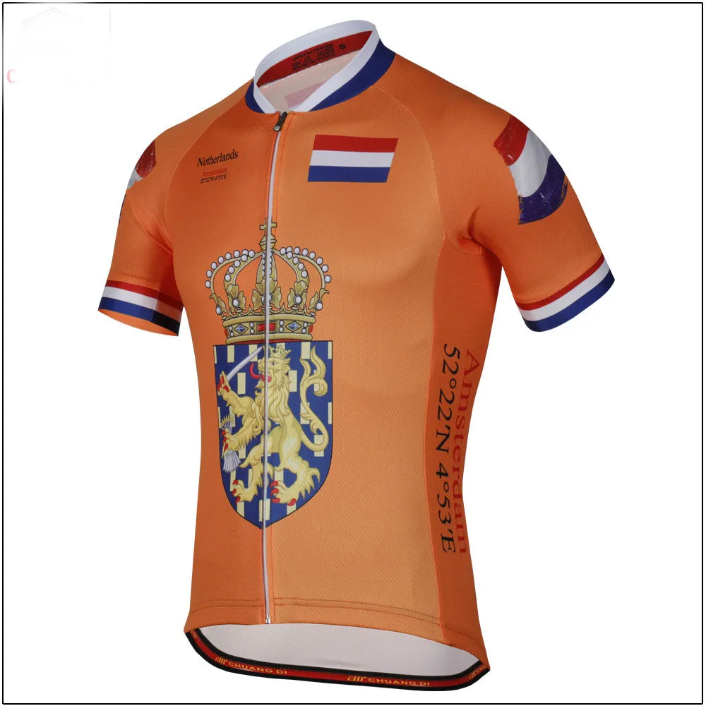 2024 MEN SUMMER NETHERLANDS National Team Cycling Jersey Set Triathlon Mountain Bike Clothes Maillot Ciclismo Ropa Size XXS-6XL N8