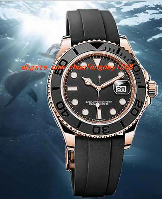 Moda Luxo Relógio de Relógio 116655 Rose Gold 40mm Box e Papers Automatic Watch Watch Watches
