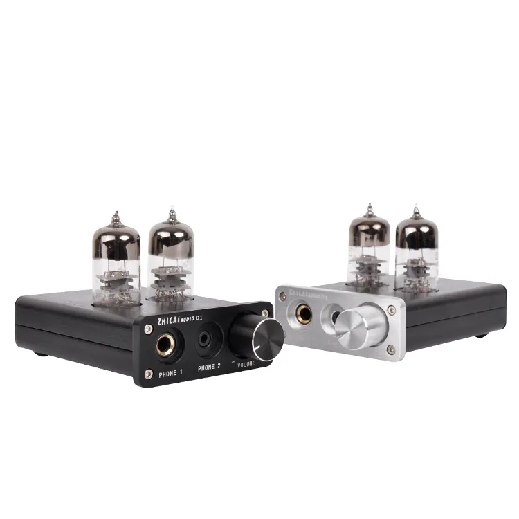 Freeshipping Zhilai D1 Common Bile Tube AMP AMP HIFI SOUND POWER-versterker Headset Computer Klasse Koorts