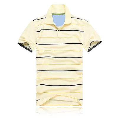 Nya modepolos stripe män t-shirts krokodil kort ärm toppar bomull polo sport kort ärm sommaren casual polo skjorta gratis shippi