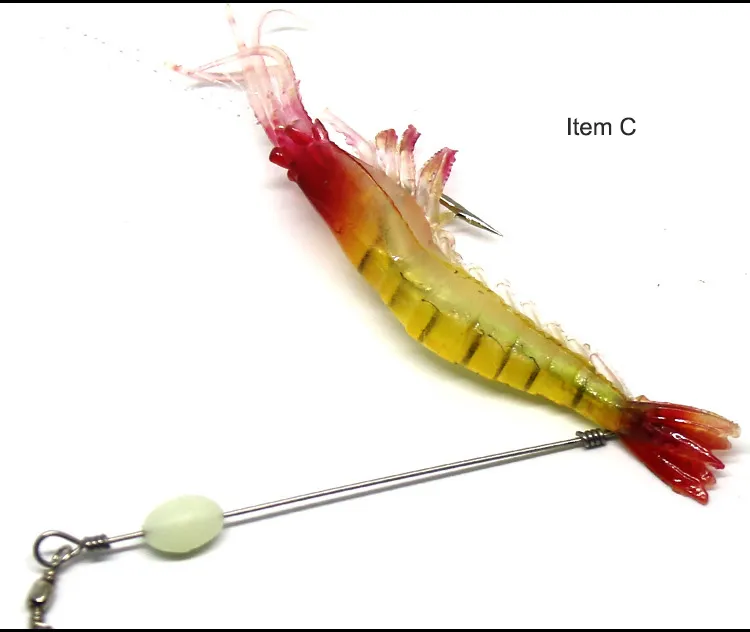 9cm54g Bionic Shrimp Garnelenstöckchen weiche Köderfischer