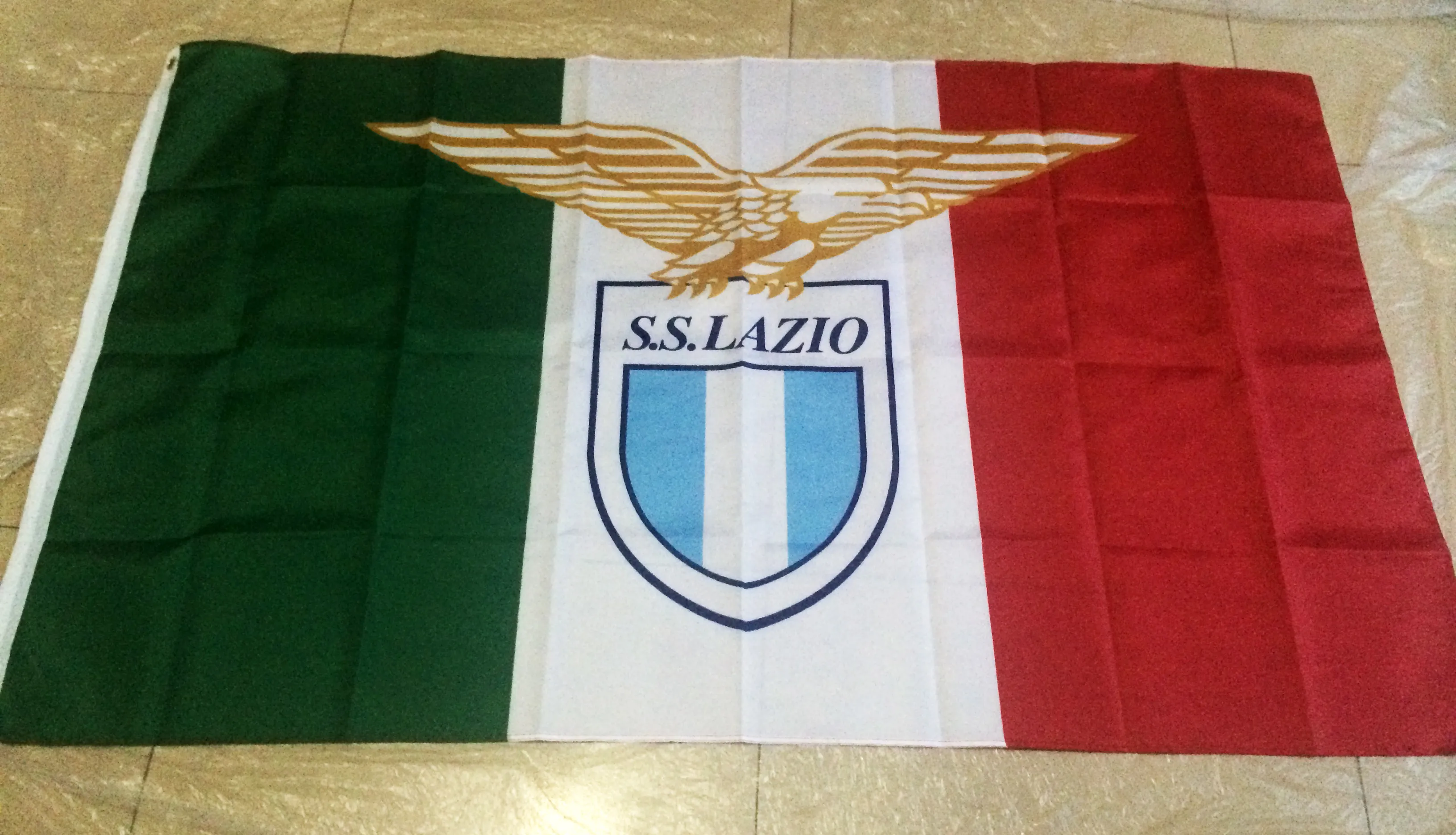 セリエA ラツィオ フラッグ　ヴィンテージ Lazio flag - セリエA ラツィオ A フラッグ ヴィンテージ Serie a SS