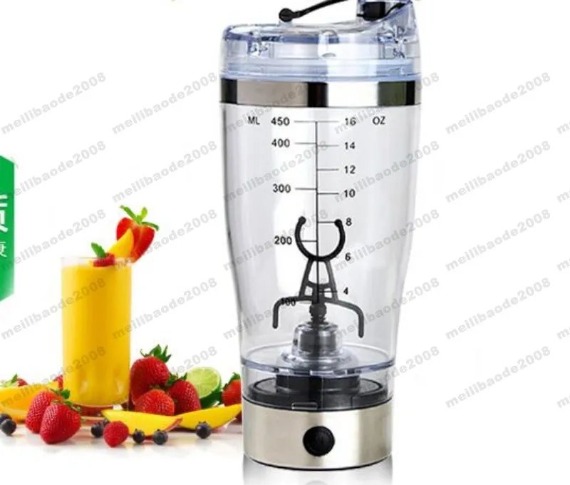 Electric Protein Shaker Blender My Water Infuser Automatic Movement Vortex  Tornado 450ml Bpa Free Detachable Smart Mixer Cup MYY From Meilibaode2008,  $13.93