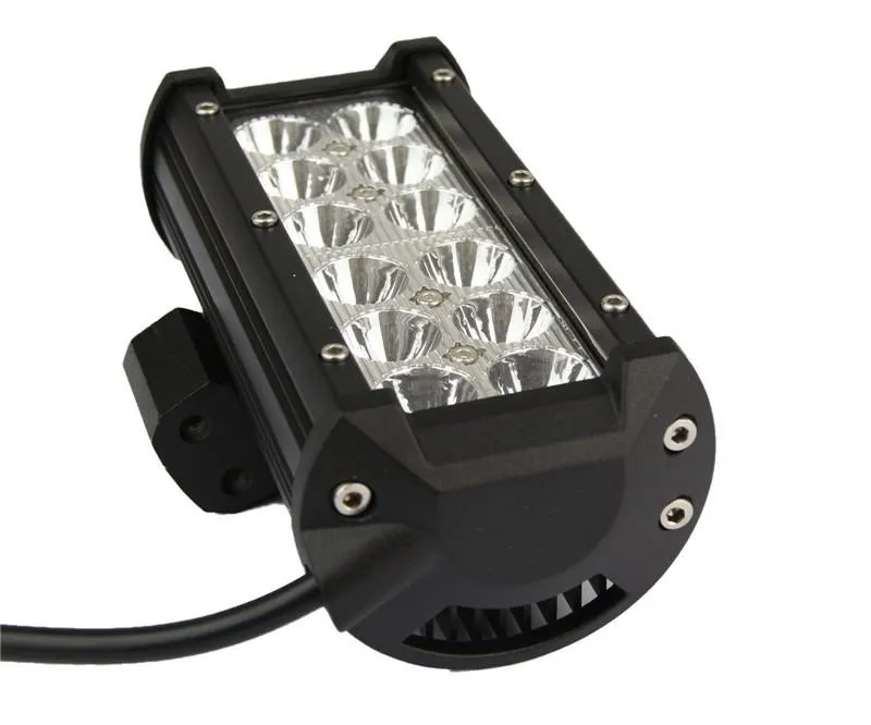 Produto suporte inferior de fileira dupla 7 polegadas 36w luz de trabalho led spot feita na fábrica da china para caminhão offroad 4x42187629