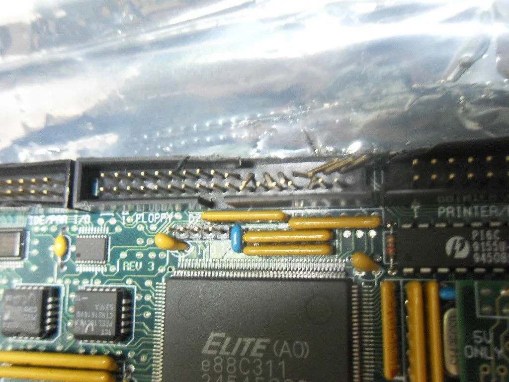 Orijinal Endüstriyel anakart 486 EMBEDTEC ISBS486 ISA-BOARD 100% çalışma test kullanılmış, iyi durumda