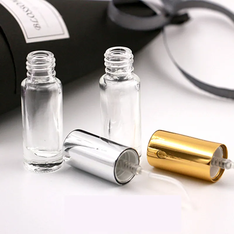 4ML 4CC Portable Mini Travel Refillable Perfume Atomizer Bottle Spray Scent Pump Case Empty Perfume Bottles Pump