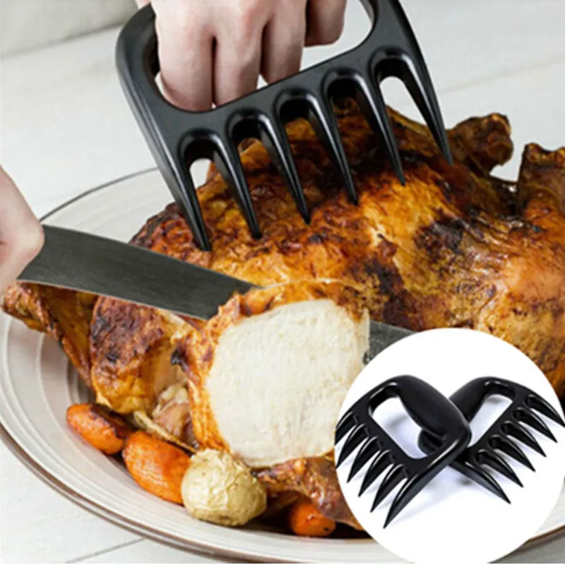 Bear Meat Claws Handler Pulled Pork Shredder Claws Barbecue Fork Tongs Pull Shred Pork BBQ Barbecue Tool