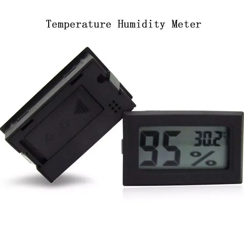 2023 Mini cyfrowy LCD wygodna wygodna temperatura czujnika wilgotności termometru higrometr higretrometr