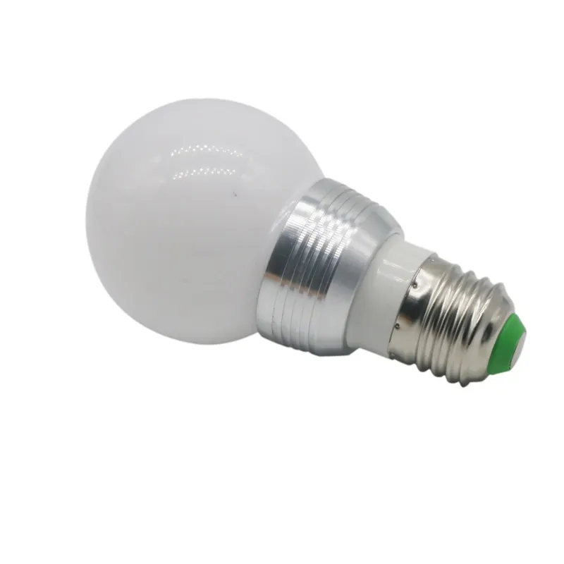 E27 E14 LED RGB Bulb Lamp AC85-265V 3W 5W 7W LED RGB Spotlight Dimmable Magic Holiday RGB lighting+IR Remote Control 