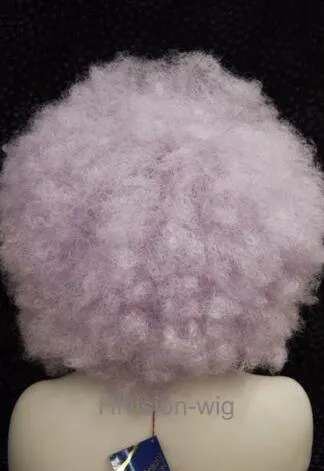 beautiful charming hot Fashion Afro wig fluffy Cosplay Anime Carnival party Wigs Hivision #6018