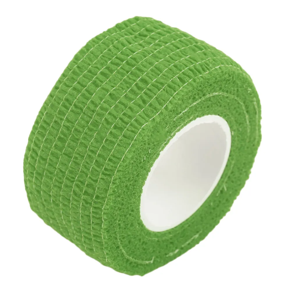 2.5cm * 4.5m Bandage auto-adhésif enveloppé Ruban adhésif élastique Stretch 2,5cm Grossiste