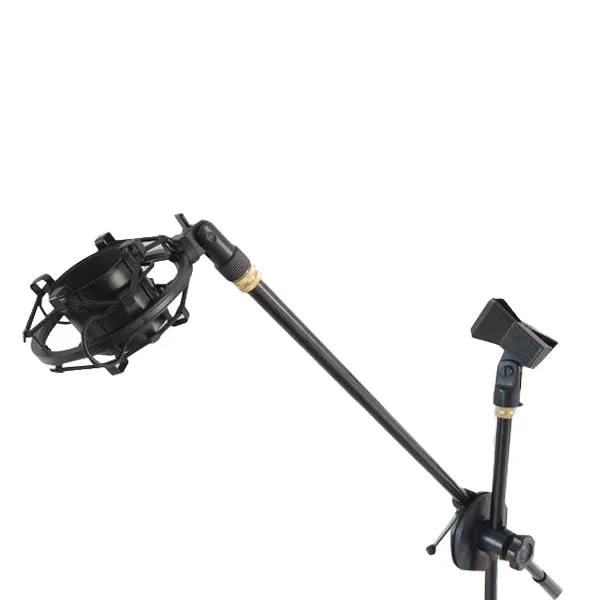 Professionele metalen mic microfoon shock mount clip houder stand met moer radio studio geluid opname beugel hoge kwaliteit