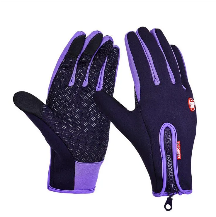 Touch Screen Windproof Outdoor Sport Gloves Men Women Winter Running Gloves  Outdoor Sport Gloves Warm guantes