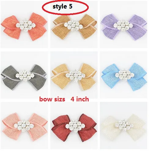 10 Stijl beschikbaar 60 stks / xmas cadeau! Haarbogen Boutique Meisjes Baby Grosgrain Ribbon Alligator Clip Mix. Children's Haar Clip! Haar Accessori