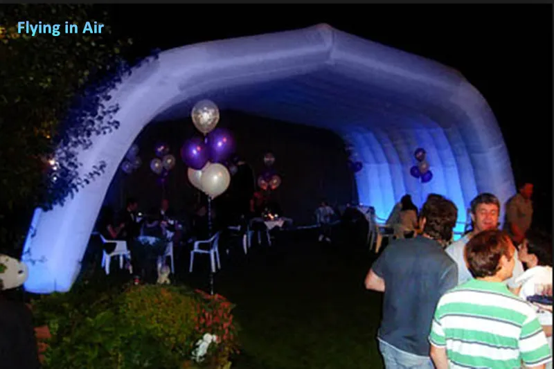 Tunnel gonfiabile con arco gigante per feste/club/picnic/eventi