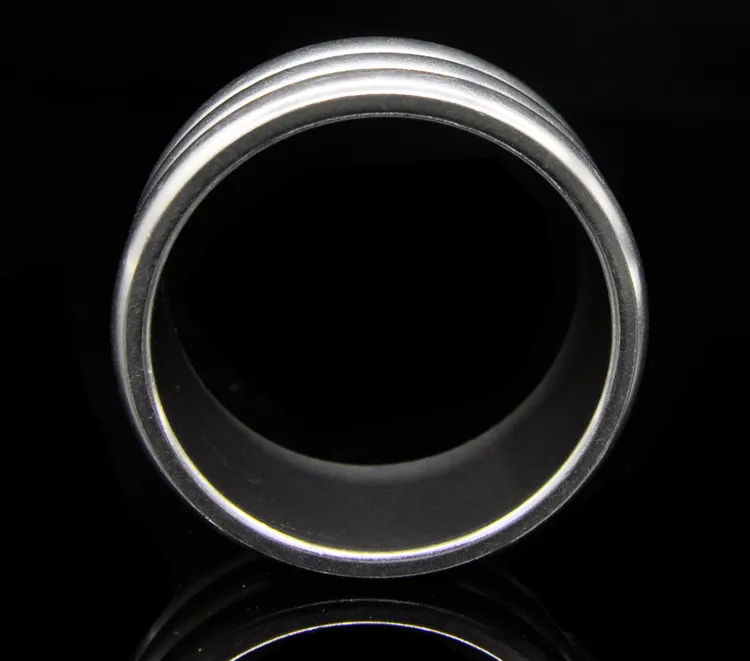 Cockrings de acero inoxidable, camillas de escroto, anillo de pene, camilla de bolas, productos de retraso de eyaculación masculina, juguetes sexuales para pene para hombres