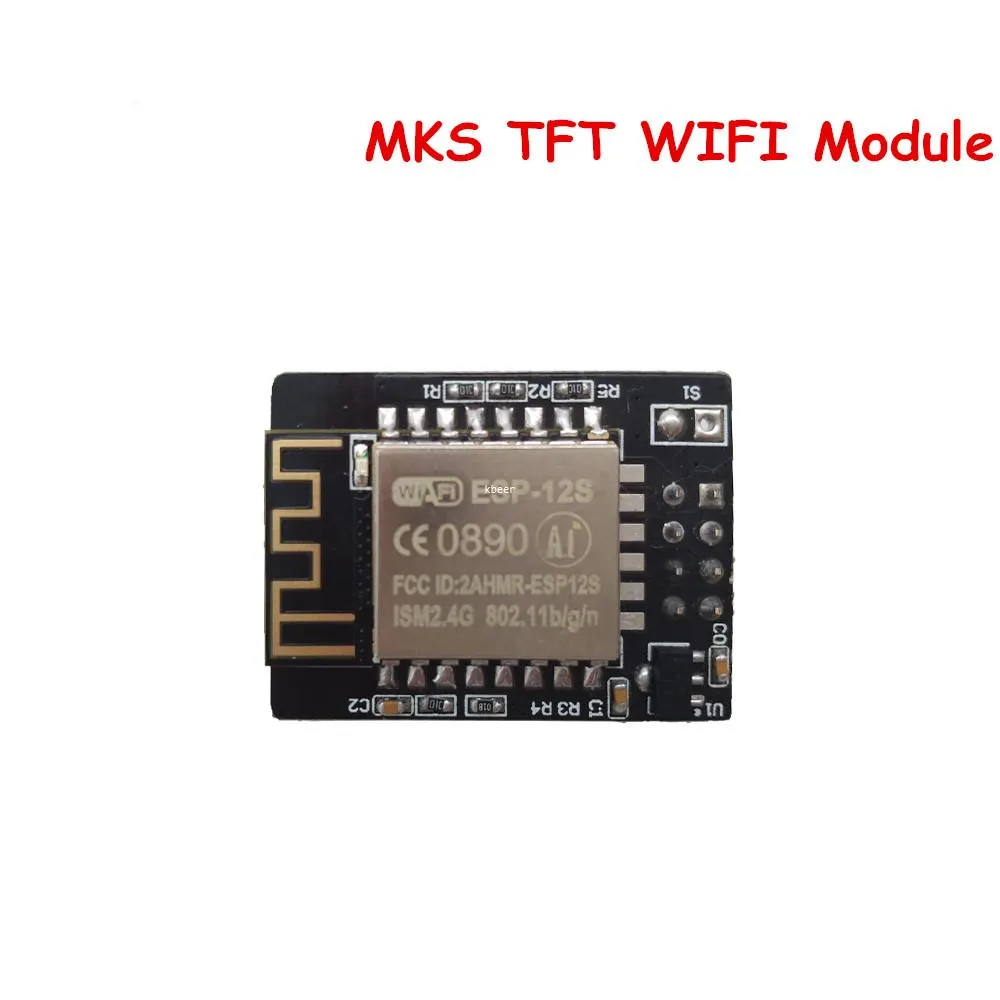 Freeshipping senaste 3D-skrivardelar MKS TFT WiFi-modul Trådlös Smart Controller WIFI App-modul för smoothieboard MKS TFT32 / TFT28